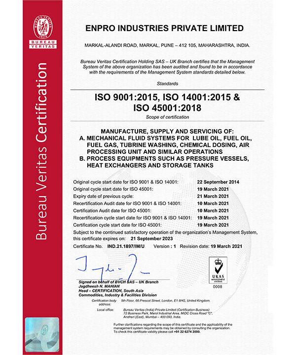 IMS-Certificate