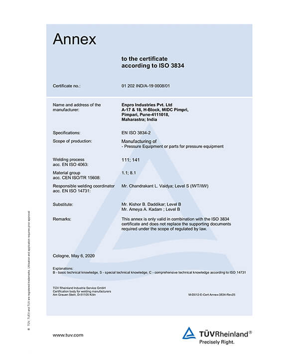 ISO-3834-2-ANNEXURE