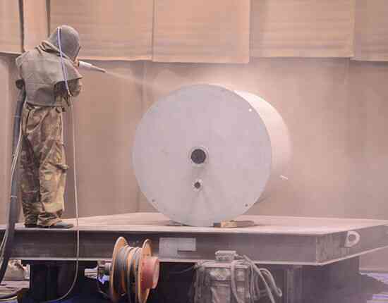 In-house Shot-Blasting Booth